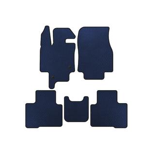 EVA Fußmatten (2 Reihen, 7-Sitzer, Blau)