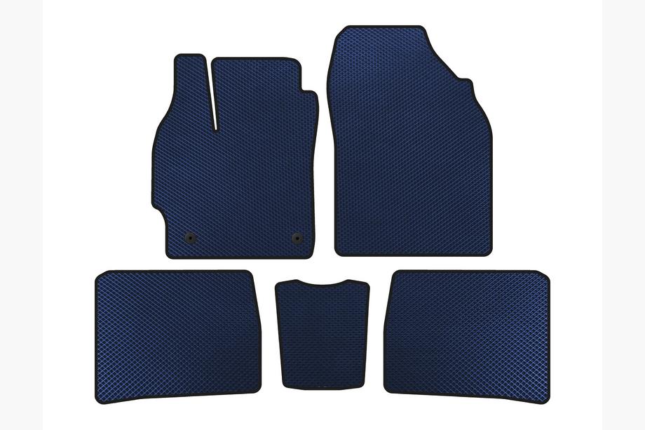 Toyota Prius 2009-2015 EVA Fußmatten (LB, Blau) Image