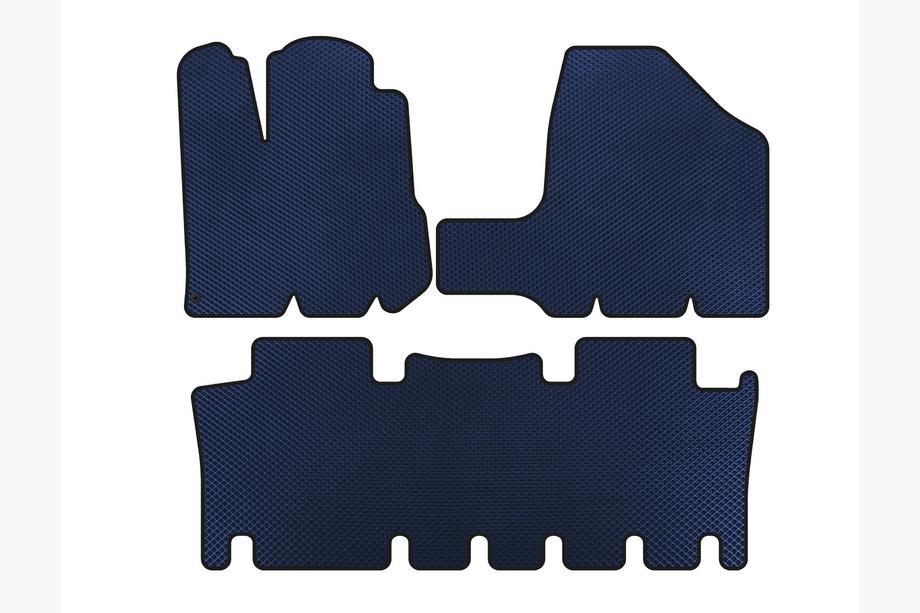 Toyota Sienna 2003-2009 EVA Fußmatten (2 Reihen, Blau) Image