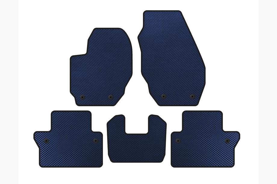 Volvo V70 2007-2013 EVA Fußmatten (Blau) Image