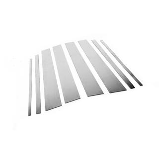 Edelstahl Türsäulen Zierleisten (8 Stk) Toyota Land Cruiser Prado 150 2009-2023 Foto 4