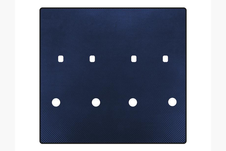 Peugeot Partner/Rifter 2019- EVA Kofferraummatte (Langer Radstand, Blau) Image