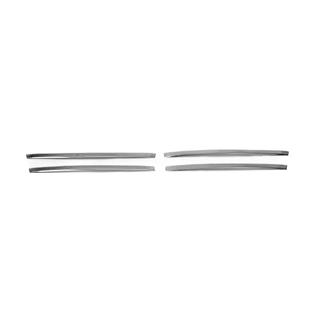 Chrom Kühlergrill Abdeckung 2006-2010 (4 Stk, Edelstahl) Toyota Rav 4 2006-2013 Foto 3
