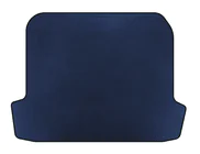 Renault Megane II 2004-2009 Kofferraummatte (2006-2009, SD, Blau) Foto 1
