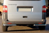 Volkswagen T5 Transporter 2003-2010 Hintere Eckschutzrohre AK003 (2 Stk, Edelstahl) Foto 10