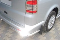 Volkswagen T5 2010-2015 Hintere Eckschutzrohre AK003 (2 Stk., Edelstahl) Foto 7