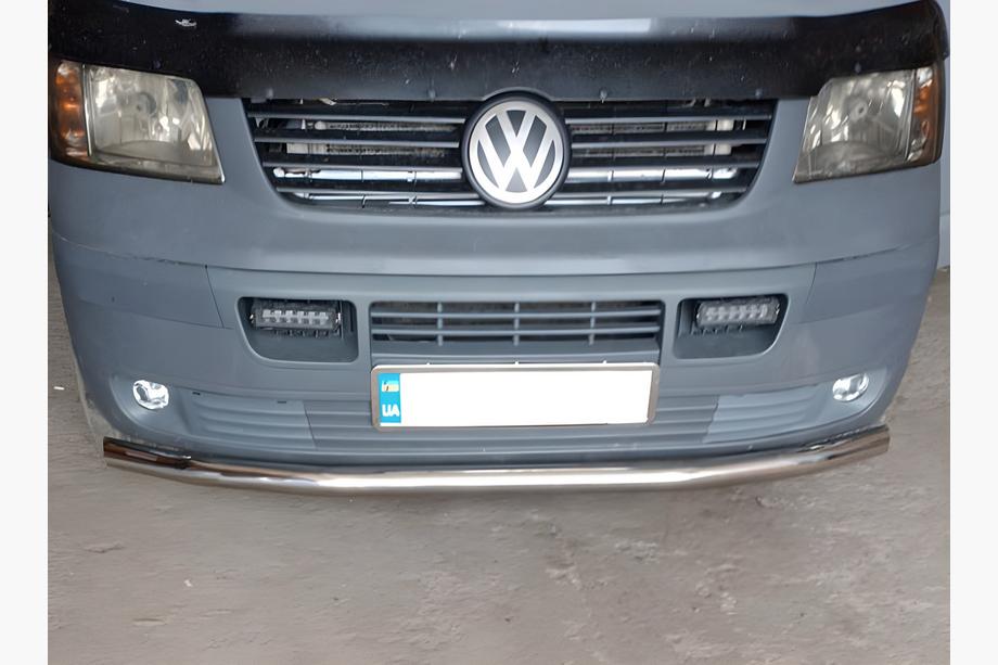 Volkswagen T5 Multivan 2003–2010 Vorderer Einzelrohrschutz (Edelstahl) 60mm Image