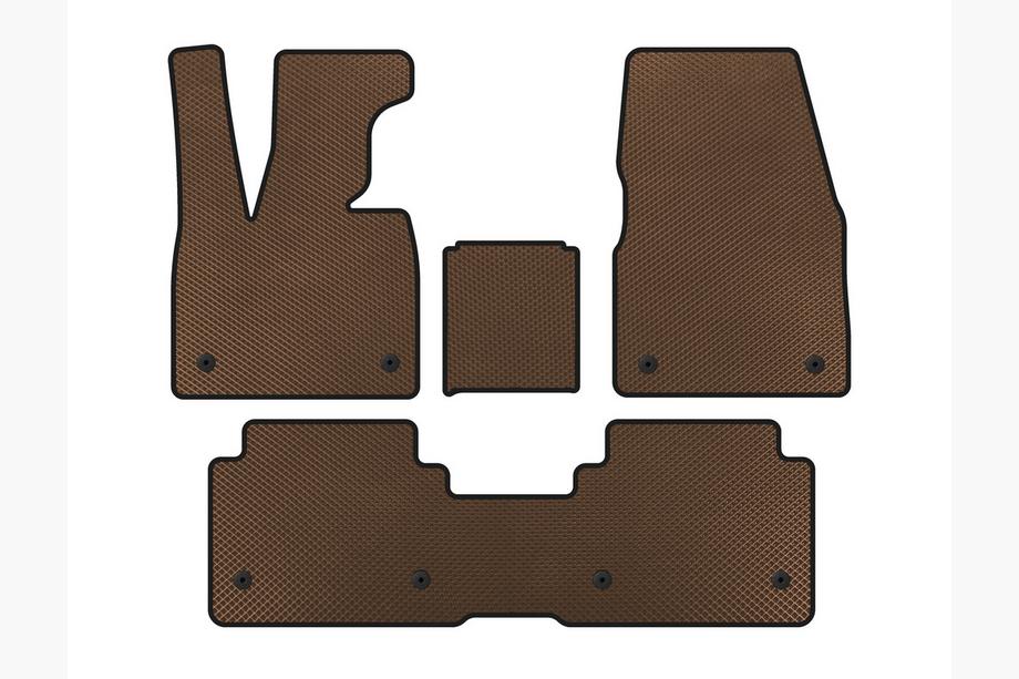 BMW I3 2013-2022 EVA Fußmatten (Braun) Image