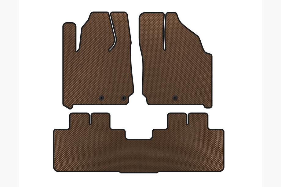 Cadillac SRX 2010-2016 EVA Fußmatten (Braun) Image