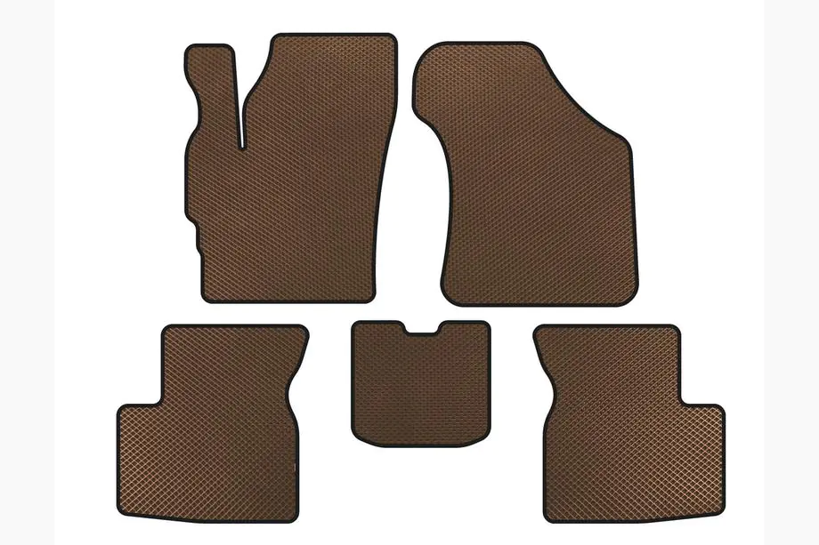 Chery QQ 2003-2022 EVA Fußmatten (Braun) Image