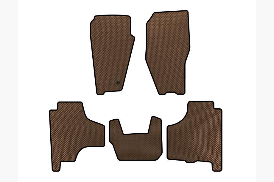 Dodge Nitro 2006-2011 EVA Fußmatten (Braun) Image
