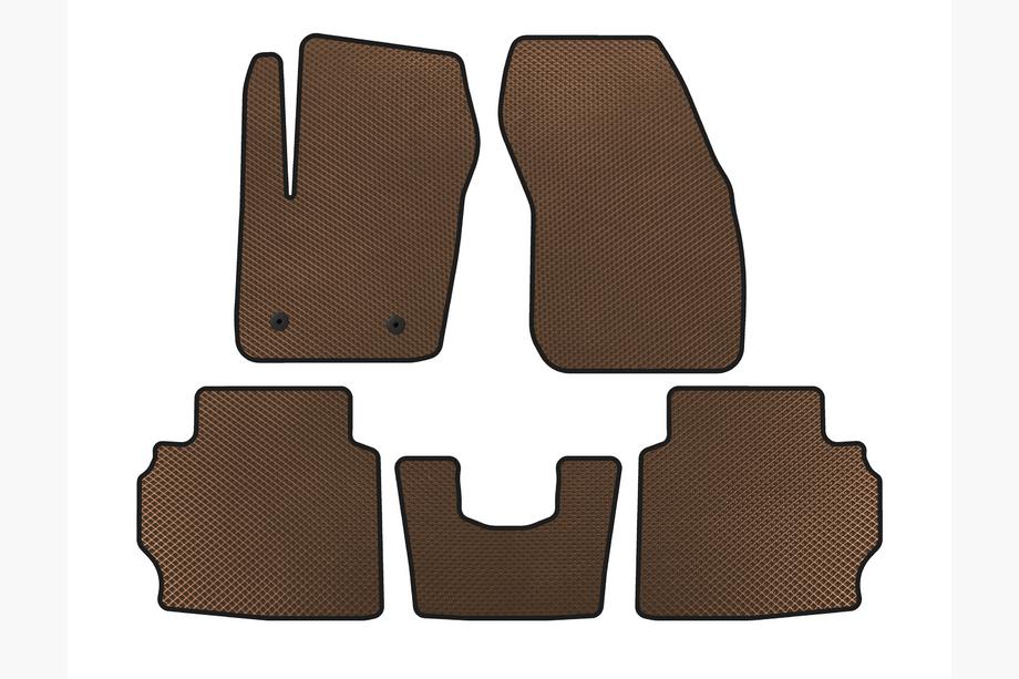 Ford Mondeo 2014-2022 EVA Fußmatten (LB, Braun) Image