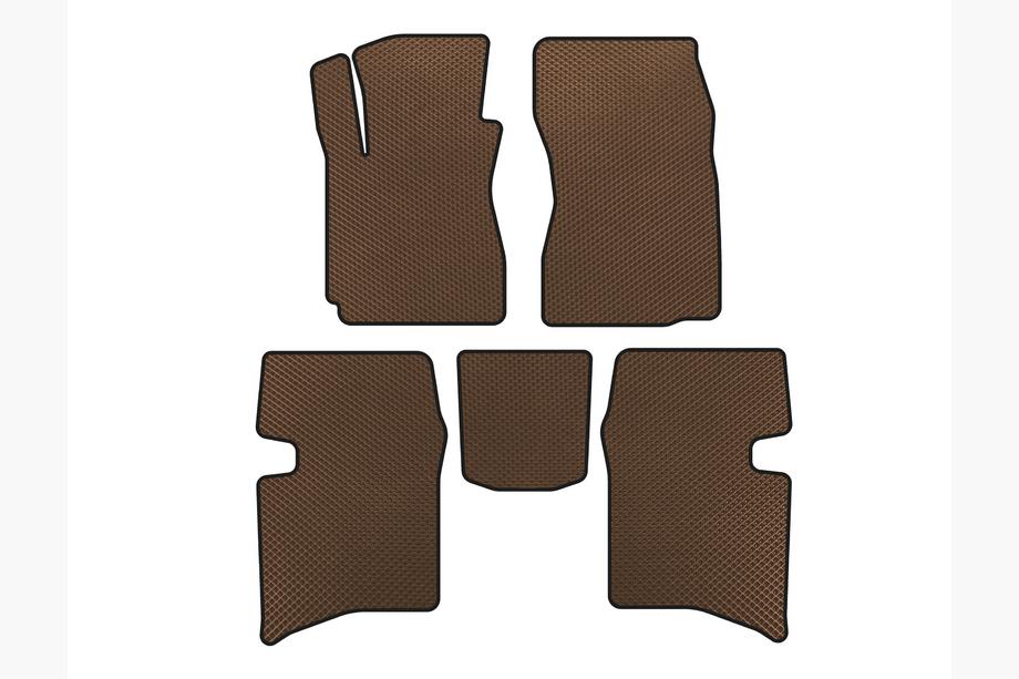Geely MK 2006-2014 EVA Fußmatten (SD, Braun) Image