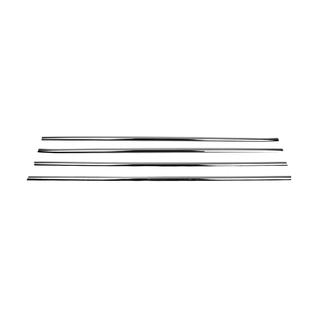 Fensterzierleisten außen Edelstahl (4 Stk) Toyota Rav 4 2006-2013 Foto 4