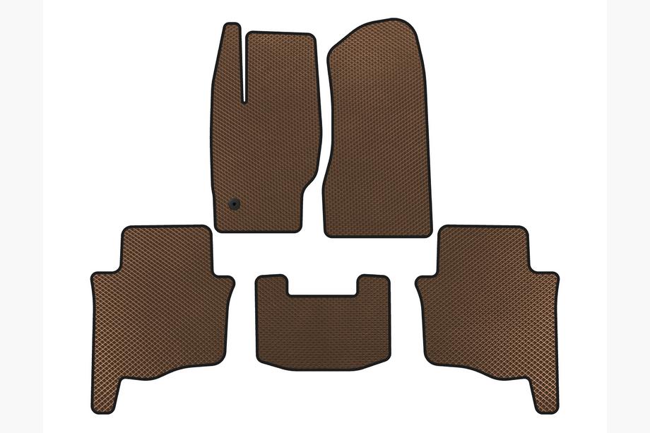 Jeep Grand Cherokee WK 2004-2010 EVA Fußmatten (Braun) Image