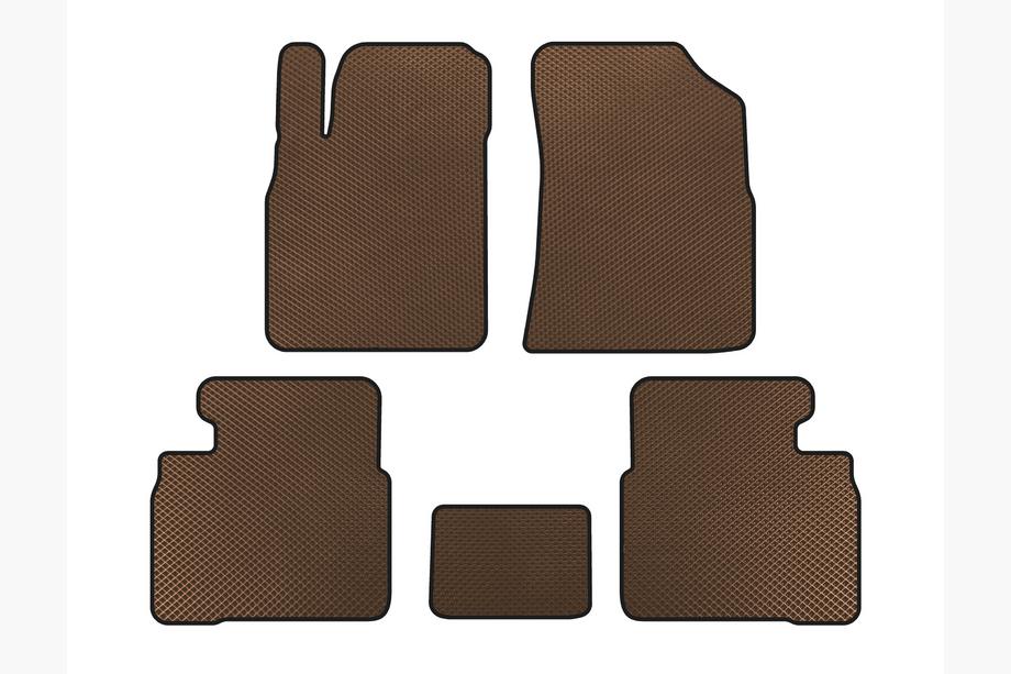 Kia Magentis 2000-2005 EVA Fußmatten (Braun) Image