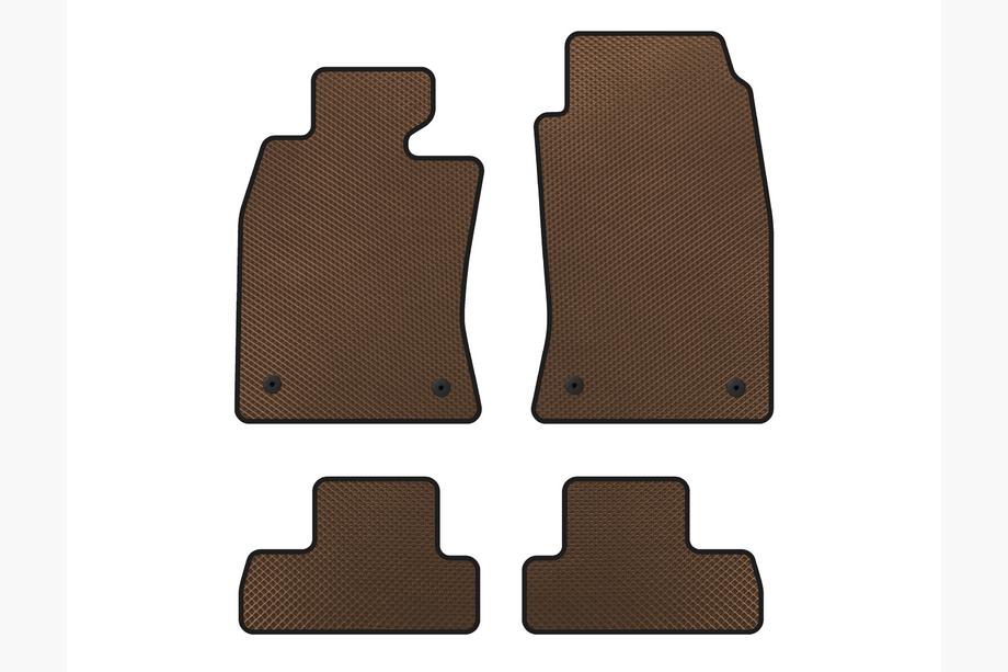 Mini Cooper R50/52/53 2000-2006 EVA Fußmatten (für R50, Braun) Image