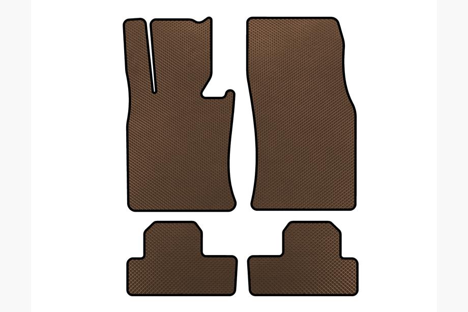 Mini Clubman R55/R56 2007-2014 EVA Fußmatten (für R56, Braun) Image