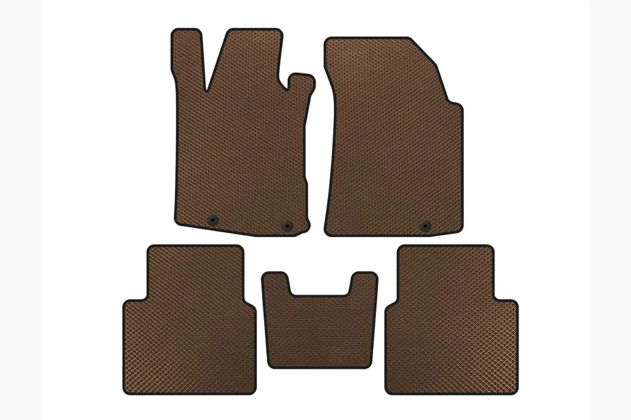 Nissan Maxima 2015-2023 EVA Fußmatten (SD, Braun) Image