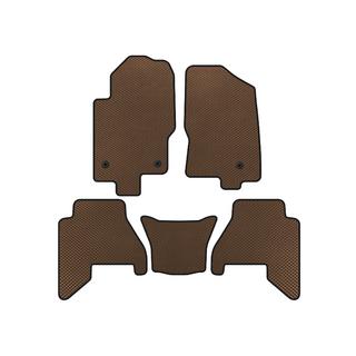 EVA V2 Fußmatten (2 Reihen, Braun, 2010-2014) Nissan Pathfinder R51 2005-2014