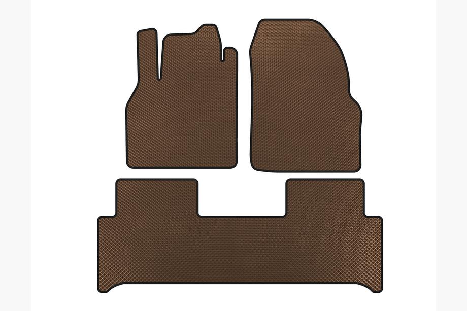 Renault Scenic/Grand 2003-2009 EVA Fußmatten (Braun) Image