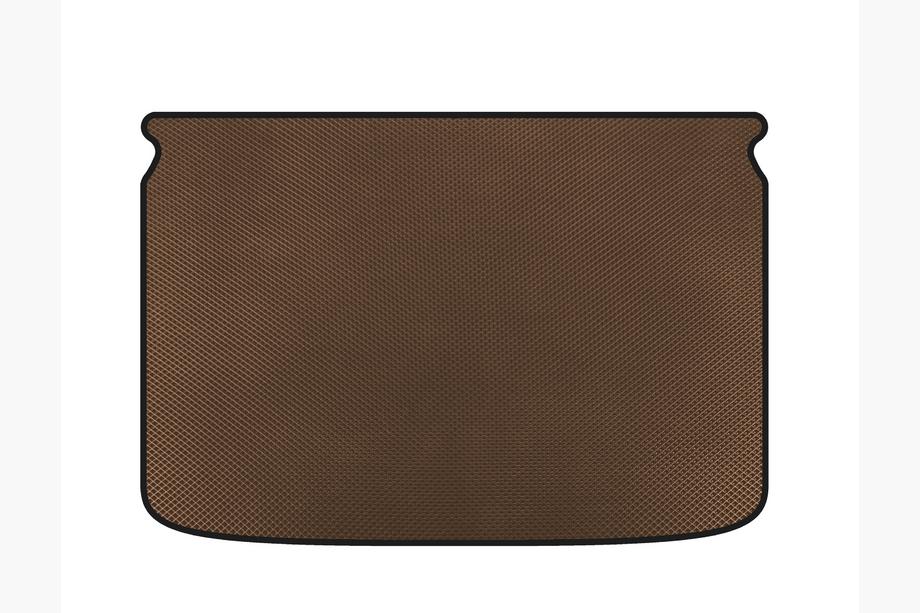 Fiat 500/500L 2013-2022 EVA-Kofferraummatte (für 500L, Braun) Image