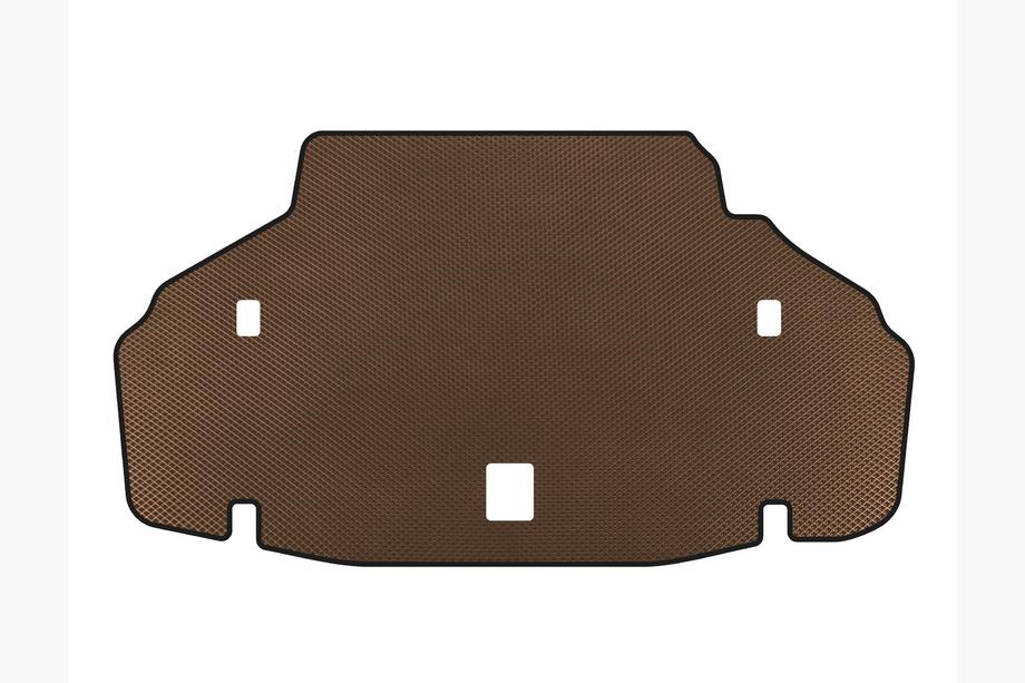 Lexus LS 2007-2017 EVA Kofferraummatte (2007-2010, SD, Langversion, Braun) Image