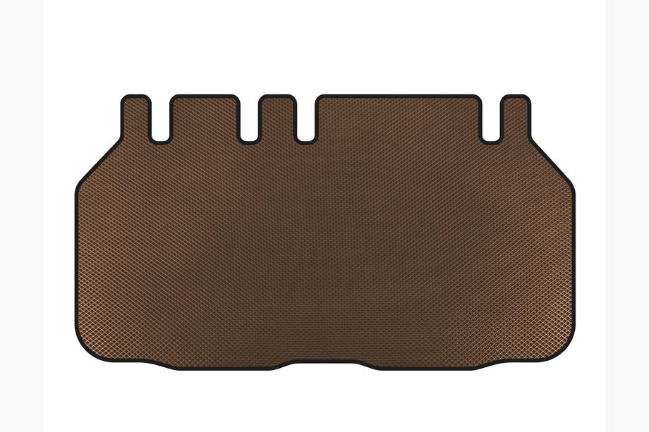 Toyota Previa 2006-2019 EVA Kofferraummatte (6-Sitzer, Braun) Image