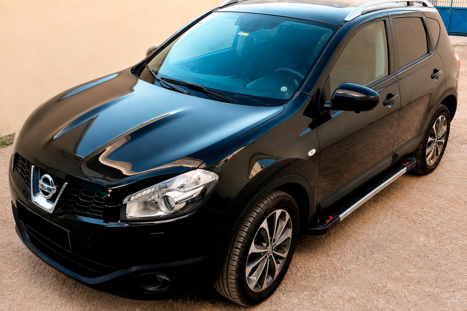 Nissan Qashqai 2007-2010 Seitenschweller RedLine V1 (2 Stk., Alu) Image