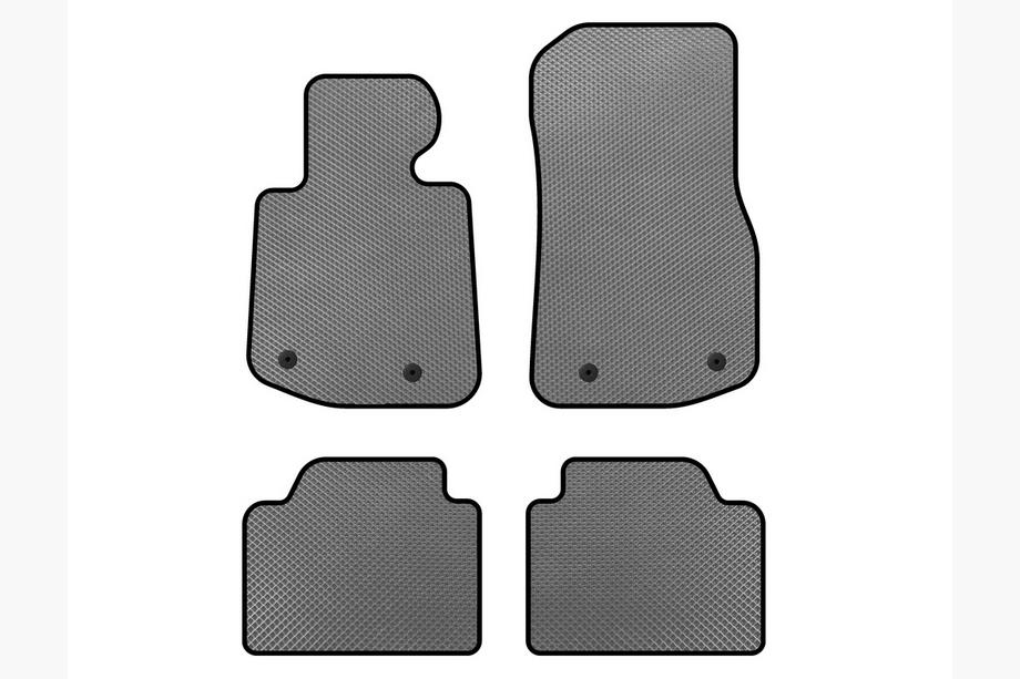 BMW 4 Series F32/F33/F36 2012-2020 EVA Fußmatten V2 (Grau) Image