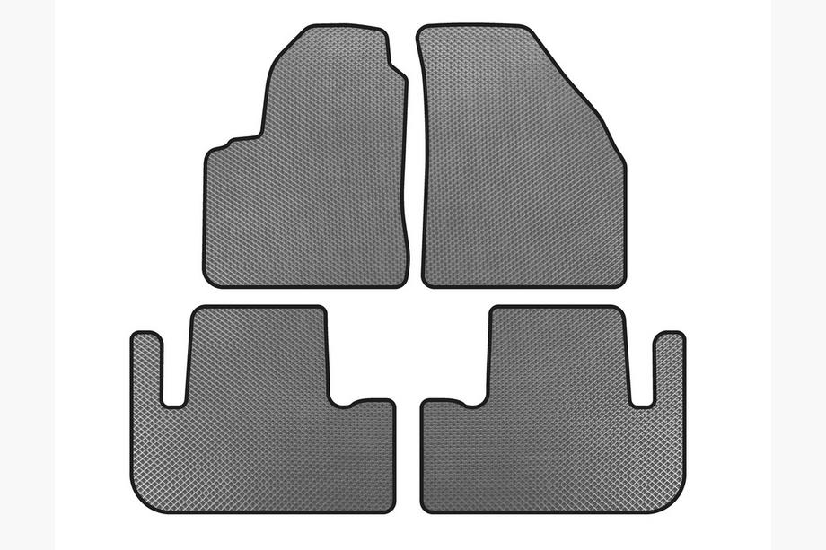 Chevrolet Tacuma/Rezzo 2000-2008 EVA Fußmatten (Grau) Image