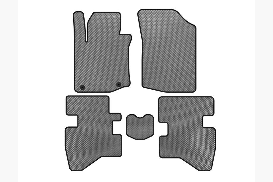 Citroen C-1 2005-2014 EVA Fußmatten (HB, Grau) Image