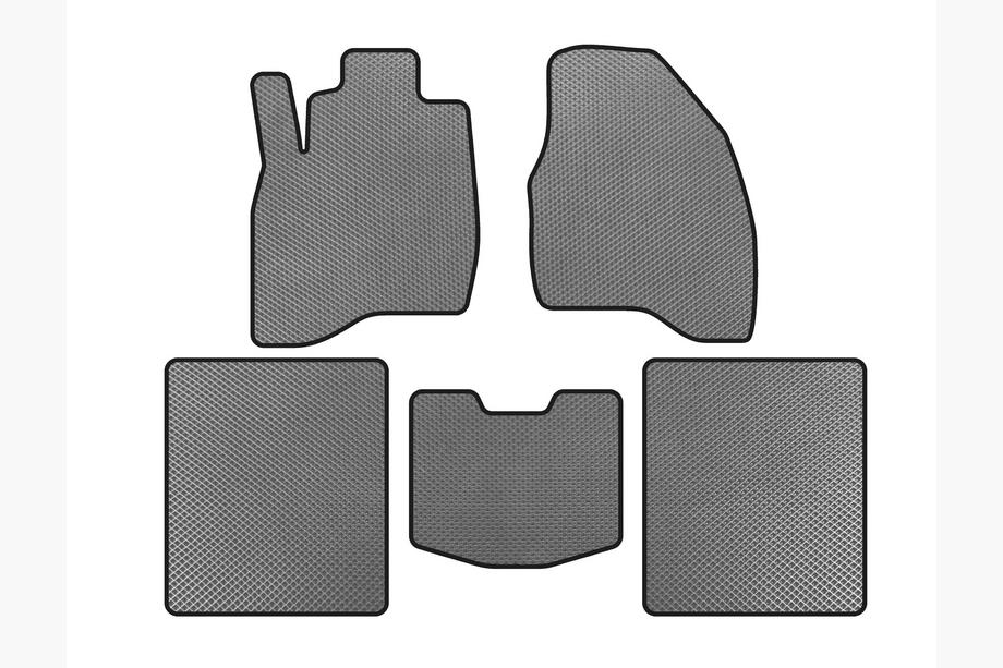 Ford Explorer 2011-2019 EVA Fußmatten (2015-2019, 5-Sitzer, Grau) Image