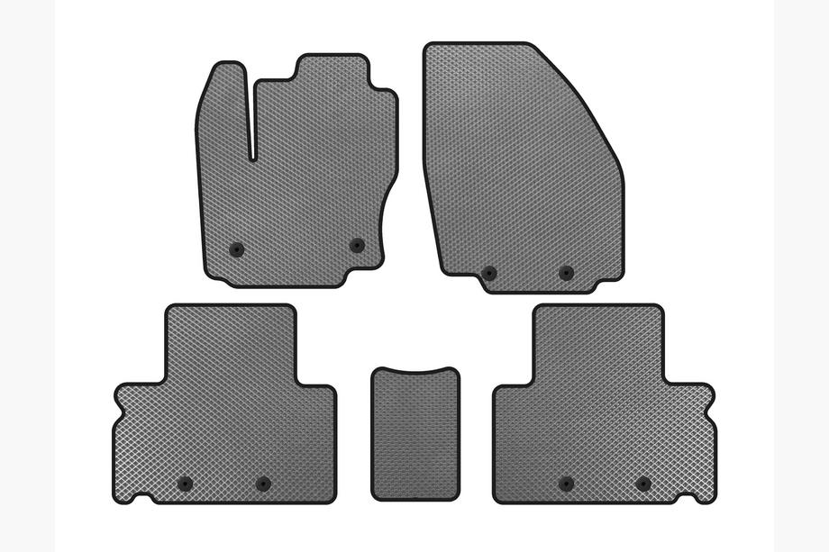 Ford S-Max 2007-2014 EVA Fußmatten (Grau) Image