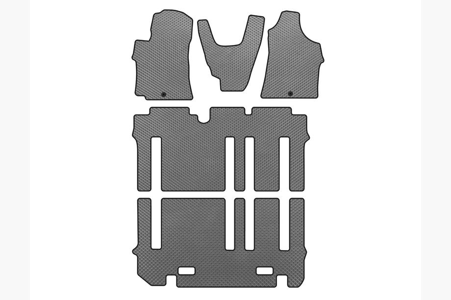 Hyundai H300, H1, Starex 2008-2020 EVA Fußmatten (Komplettset, Grau) Image
