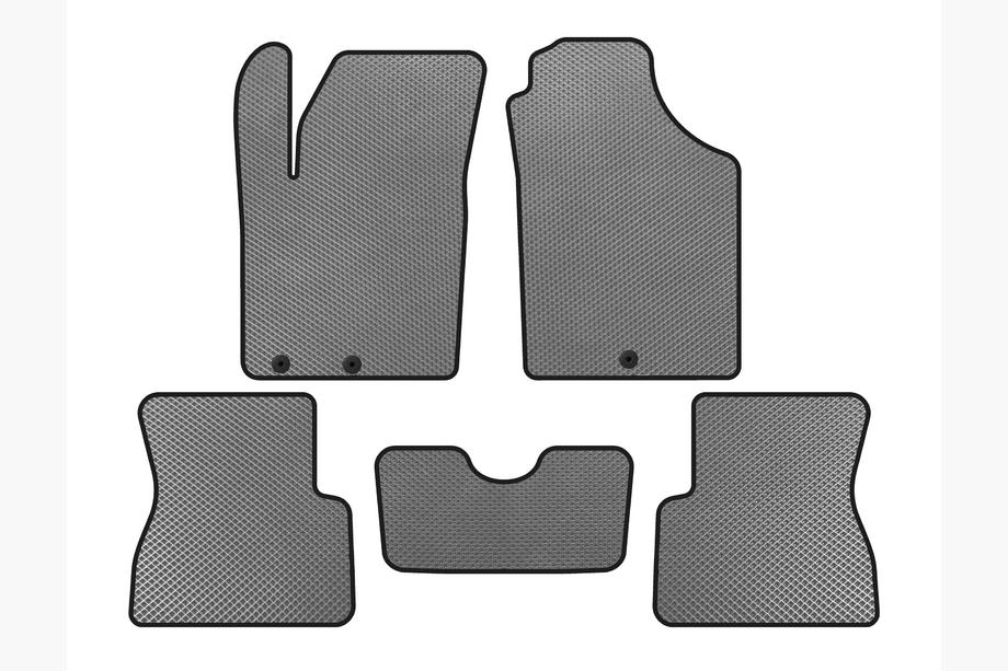 Kia Picanto 2011-2016 EVA Fußmatten (Grau) Image