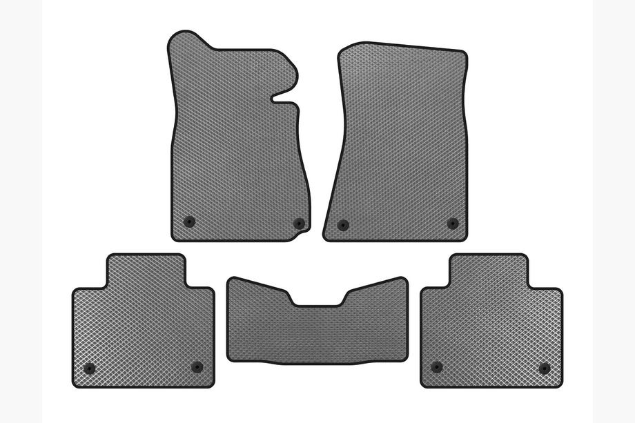 Lexus GS 2011-2020 EVA Fußmatten (2011-2015, SD, Kein Allrad, Grau) Image
