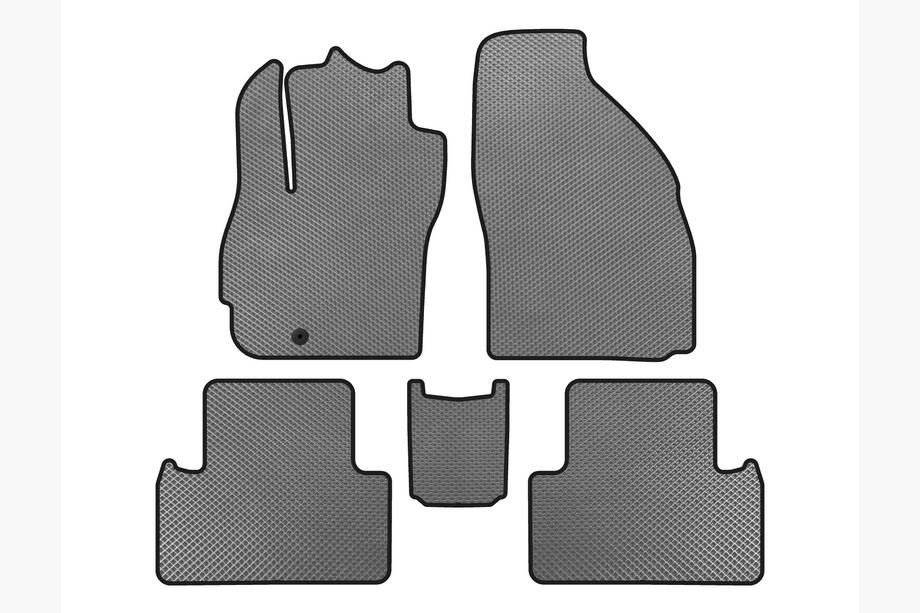 Mazda 5 2005-2009 EVA Fußmatten (2 Reihen, 7-Sitzer, Grau) Image