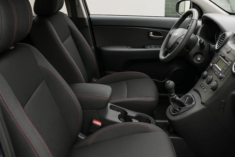 Kia Carens 1999-2012 Autositzbezüge aus Kunstleder Brothers Premium (5 Sitze, 2006-2012) Image
