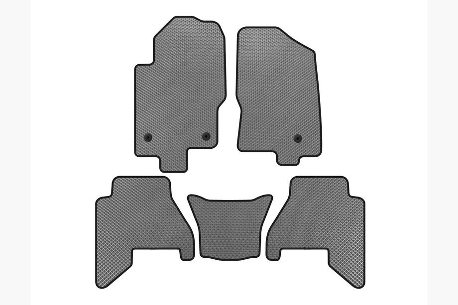 Nissan Pathfinder R51 2005-2014 EVA V2 Fußmatten (2 Reihen, Grau, 2010-2014) Image
