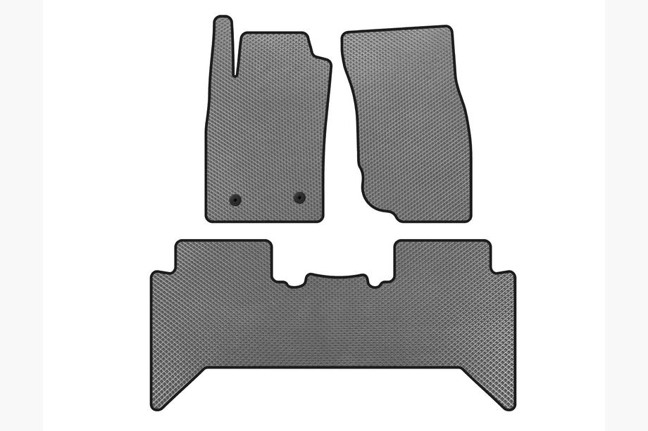 Toyota Hilux 2006-2015 EVA Fußmatten V2 (Grau) Image