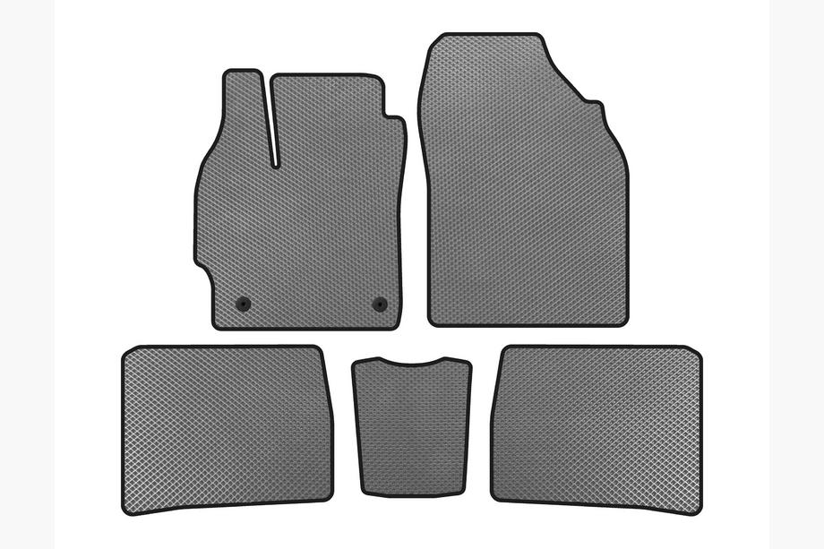 Toyota Prius 2009-2015 EVA Fußmatten (LB, Grau) Image