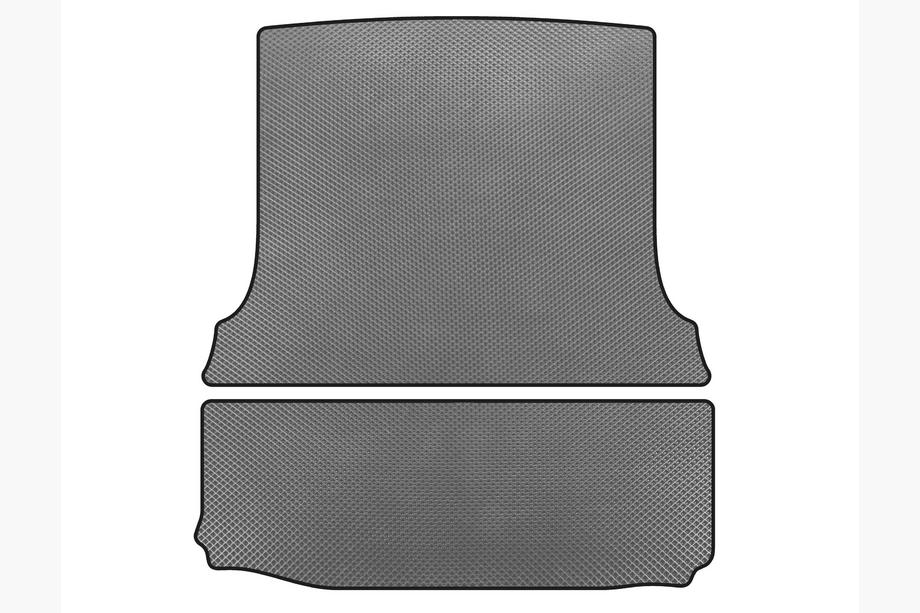 Fiat Fiorino/Qubo 2008-2024 EVA Kofferraummatte (Laderaum, Grau) Image