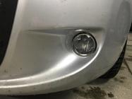 Peugeot Bipper 2008-2017 Abdeckungen für Nebelscheinwerfer Unteres Modell (2 Stk, Edelstahl) Foto 2