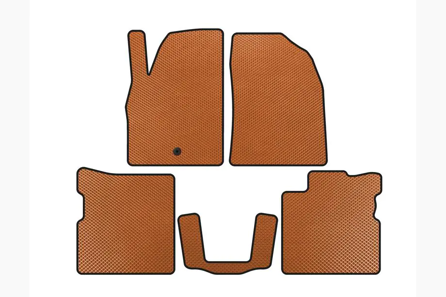 Chevrolet HHR 2005-2011 EVA Fußmatten (Orange) Image