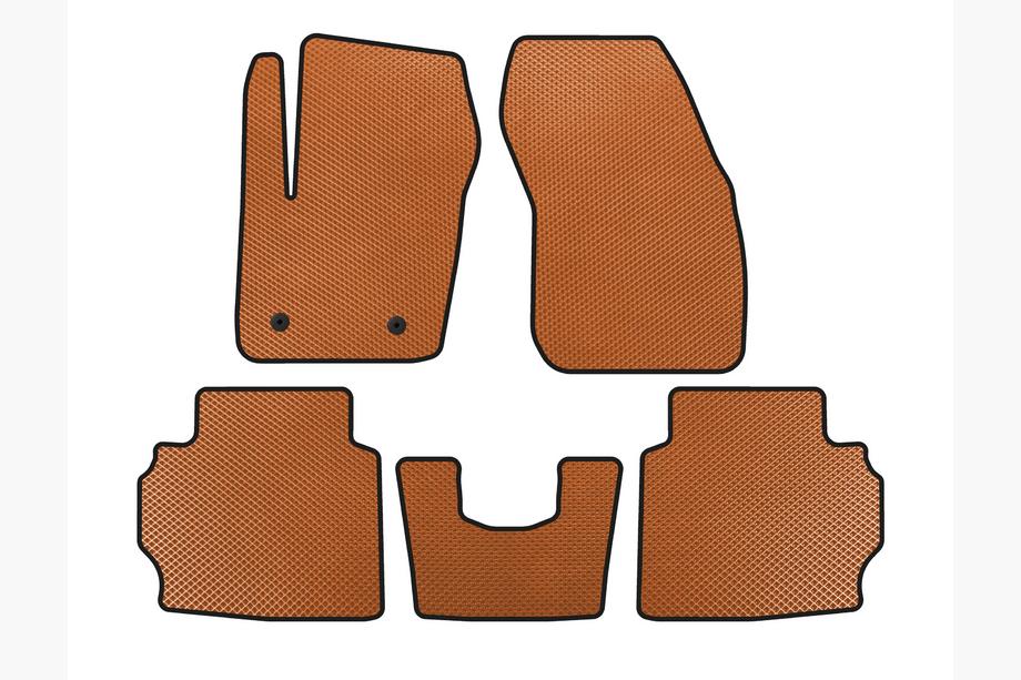 Ford Mondeo 2014-2022 EVA Fußmatten (LB, Orange) Image