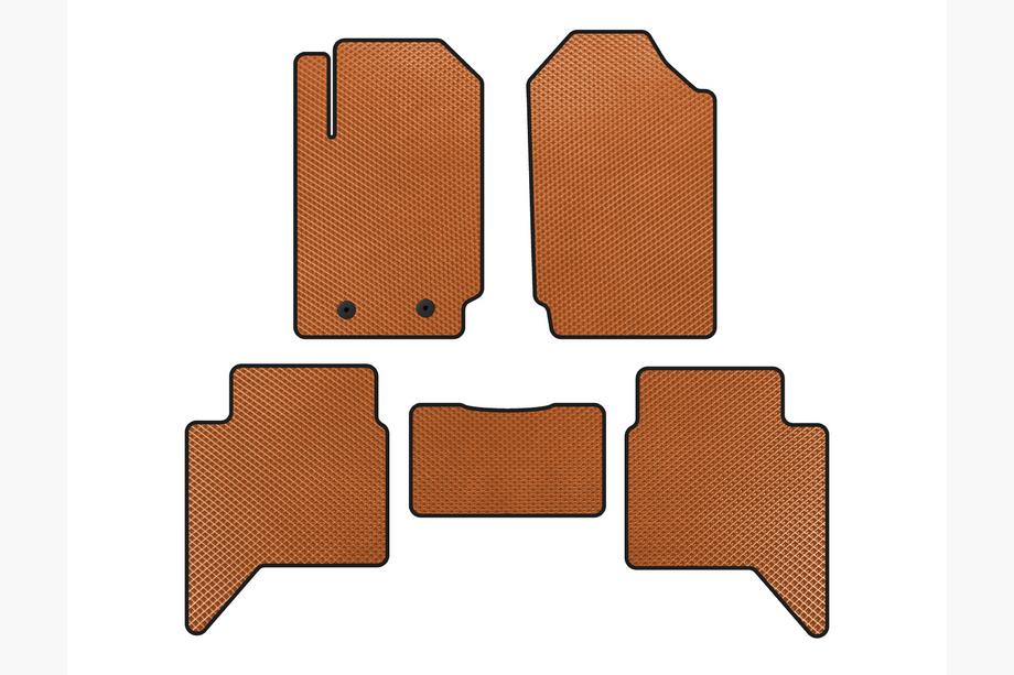 Ford Ranger 2011–2022 EVA Fußmatten (Orange) Image
