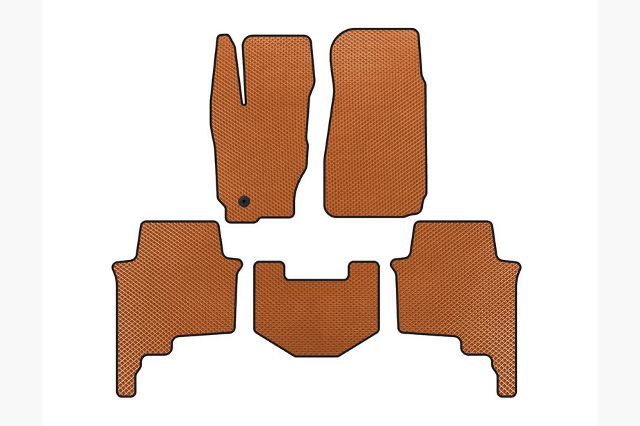 Jeep Commander 2005-2010 EVA Fußmatten (Orange) Image