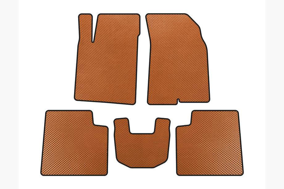 Kia Opirus 2003-2010 EVA Fußmatten (Orange) Image