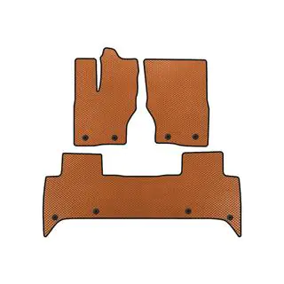EVA Fußmatten (5-Sitzer, Orange)